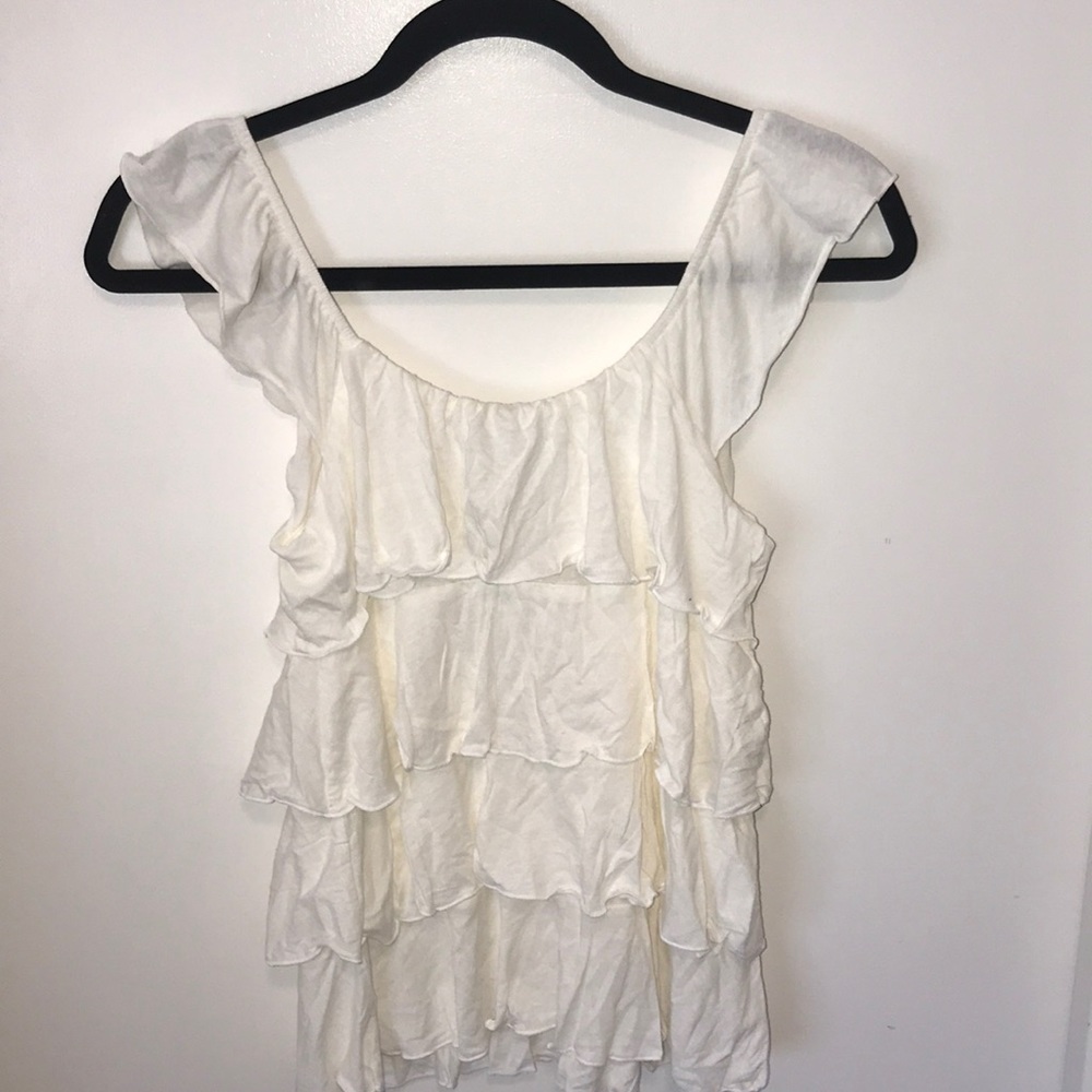 NWT Express Ruffle Tank - Picture 2 of 3